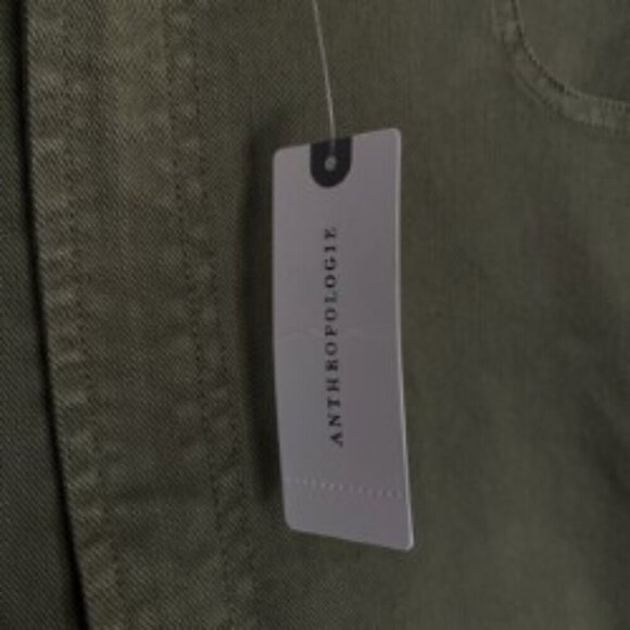 NWT Pilcro Denim Mini Skirt in Moss 12 - Picture 5 of 5